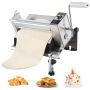 Manual dough rolling machine with adjustable roller, 1/2 inch thickness