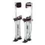 Adjustable aluminum drywall supports 46–76 cm, silver
