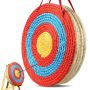Tarcza łucznicza 5-warstwowa 51 cm słomkowa okrągła