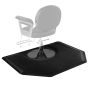 Mata fryzjerska 1225x1505 mm, pogrubione PCV z wycięciem