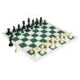 Tournament Folding 20 Inch Chess Set with Plastic Pieces