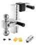 Regulowany drążek holowniczy, 8 cali, kule 1-7/8", 2" i 2-5/16", maks. waga 15 000 funtów