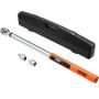 Cyfrowy elektroniczny klucz dynamometryczny, 25-250 funtów / 34-340 nm, sygnał LED