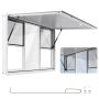 Okno koncesyjne 152x92 cm ze stopu aluminium do food trucka
