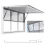 Okno koncesyjne aluminiowe 152x92 cm do food trucka