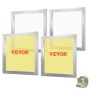 Screen printing set with frames 50.8x50.8 cm, 110 meshes, 4 pcs.