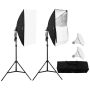 Zestaw oświetleniowy softbox, LED, 50x70 cm, 30 W, 5500 K