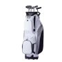 Nylonowa torba golfowa, 36 cali, 14 przegródek, biała
