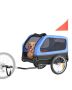 Przyczepka rowerowa dla psa, do 40 kg, składany wózek dla zwierząt