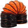 Flexible 5 m PVC duct hose, 300 mm diameter, for ventilation
