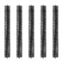 Gutter brush 15 feet, for 4-5 inch gutters, 5 pcs. in a set
