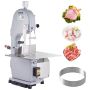 Workbeach electric band saw 1100W, stainless steel, 19.3"x15"