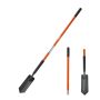 Trench shovel, 10.4 cm blade, 142.5 cm, with fiberglass handle