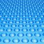 Solar Powered Blue Round Pool Cover, Φ10ft, 15mil
