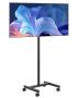 Przenośny wózek TV z kółkami do ekranów 17-55", do 20 kg, VESA 200x200 mm