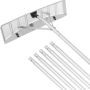 Grabie dachowe do odśnieżania, ostrze 63,5 cm, trzonek aluminiowy 640 cm