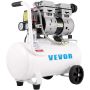 Portable 20.8L oil-free air compressor with steel tank, 750W, 115 PSI