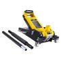 Podnośnik hydrauliczny niski, 2 tony, aluminiowy, żółty
