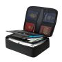 Fireproof and waterproof document box with lock, 1000℃ insulated