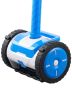 Automatic suction-vacuum pool cleaner with wheels, up to 6x12 m