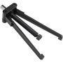 Lower bearing retainer puller, steel, adjustable, marine, compatible with yamaha, johnson, evinrude, honda, mercury