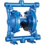 Pompa pneumatyczna z podwójną membraną żeliwną, wlot/wylot 1/2", 3 GPM, 90 PSI