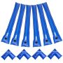 Pool cover water bag set, PVC, 6 pcs., 2400 mm