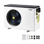 Electric pool heat pump 2.5–11.4 kW for pool heater 25–50 m³