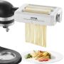 Zestaw nakładek do makaronu do miksera stojącego KitchenAid, stal nierdzewna (3 szt.)