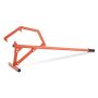Timberjack Steel Log Roller with Adjustable Hook, 46.5 inches