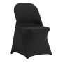 Stretch spandex chair covers, black, 30 pcs.