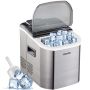 Portable countertop ice maker with water dispenser, 18.1 kg
