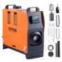 Nagrzewnica powietrza Diesel 12 V 8 kW z wyświetlaczem LCD i pilotem do samochodu