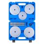Bearing pressing and tensioning tool set, 7 pieces