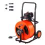 Electric drain cleaning auger 30.5 m x 19 mm, automatic feed