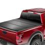 Trzyczęściowa czarna osłona skrzyni ładunkowej do samochodu Toyota Tacoma 2016-2023, skrzynia 5 stóp, oświetlenie LED, ładowność 400 funtów