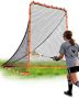 Bramka do lacrosse'a ze stalową ramą, 6' x 6', składana, pomarańczowa