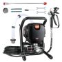 Elektryczny bezpowietrzny pistolet do malowania, 750 W, 3000 PSI