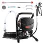 Electric airless paint sprayer 650W 3000 PSI with extension rod and cleaning kit