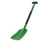 Łopata do śniegu aluminiowa z uchwytem w kształcie litery T, szerokość 21,5 cm, przenośna