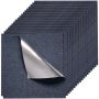 Płytki dywanowe samoprzylepne 610x610 mm, 15 szt., szare, miękkie, komercyjne