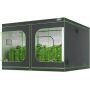 Namiot do uprawy hydroponicznej 10x10, 120x120x80 cm, mylar 600D, z oknem i koszem