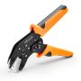 Szczypce zaciskowe VEVOR SN-68B, 0,25–4 mm², 200 × 80 × 22 mm