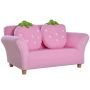 Children's sofa Homcom 90x53x48cm., pink
