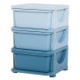 Children's cabinet Homcom 37x37x56.5cm., blue
