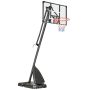 Kosz do koszykówki dla dzieci ze stojakiem Sportnow 111x70,5x350cm, czarny