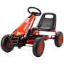 Gokart dziecięcy na pedały, regulowane siedzisko, 110 × 61 × 62 cm