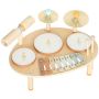 Children's percussion instrument set, 4 in 1, 39.5 × 28.5 × 23 cm