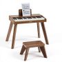Cyfrowe pianino dziecięce VEVOR SLW99802D, 37 klawiszy z krzesełkiem, 66 × 40,5 × 55 cm