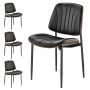 Dining chairs VEVOR LS-6023A, 4 pcs, 49.5 × 81 × 54.8 cm